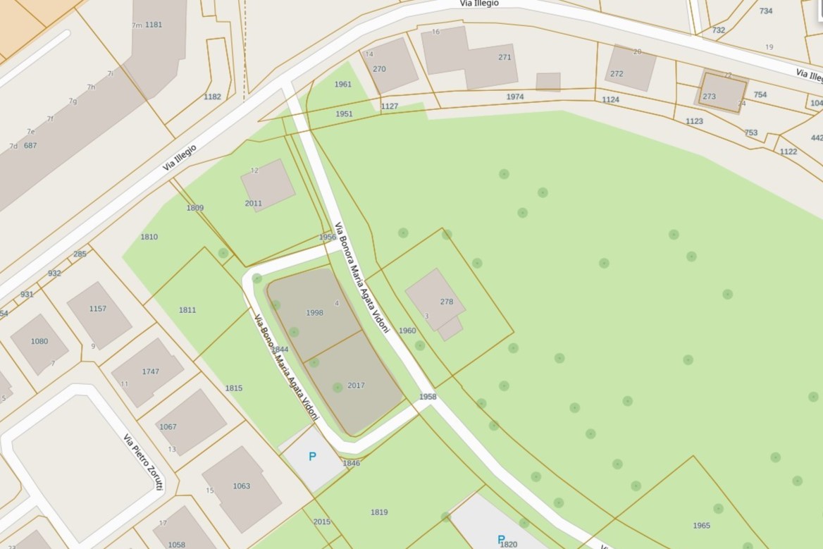 Media numero 3 di TERRENO EDIFICABILE DI 527 MQ A TOLMEZZZO, LOCALITA' BETANIA CON ALLACCIAMENTI!