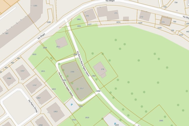 Media numero 3 di TERRENO EDIFICABILE DI 527 MQ A TOLMEZZZO, LOCALITA' BETANIA CON ALLACCIAMENTI!