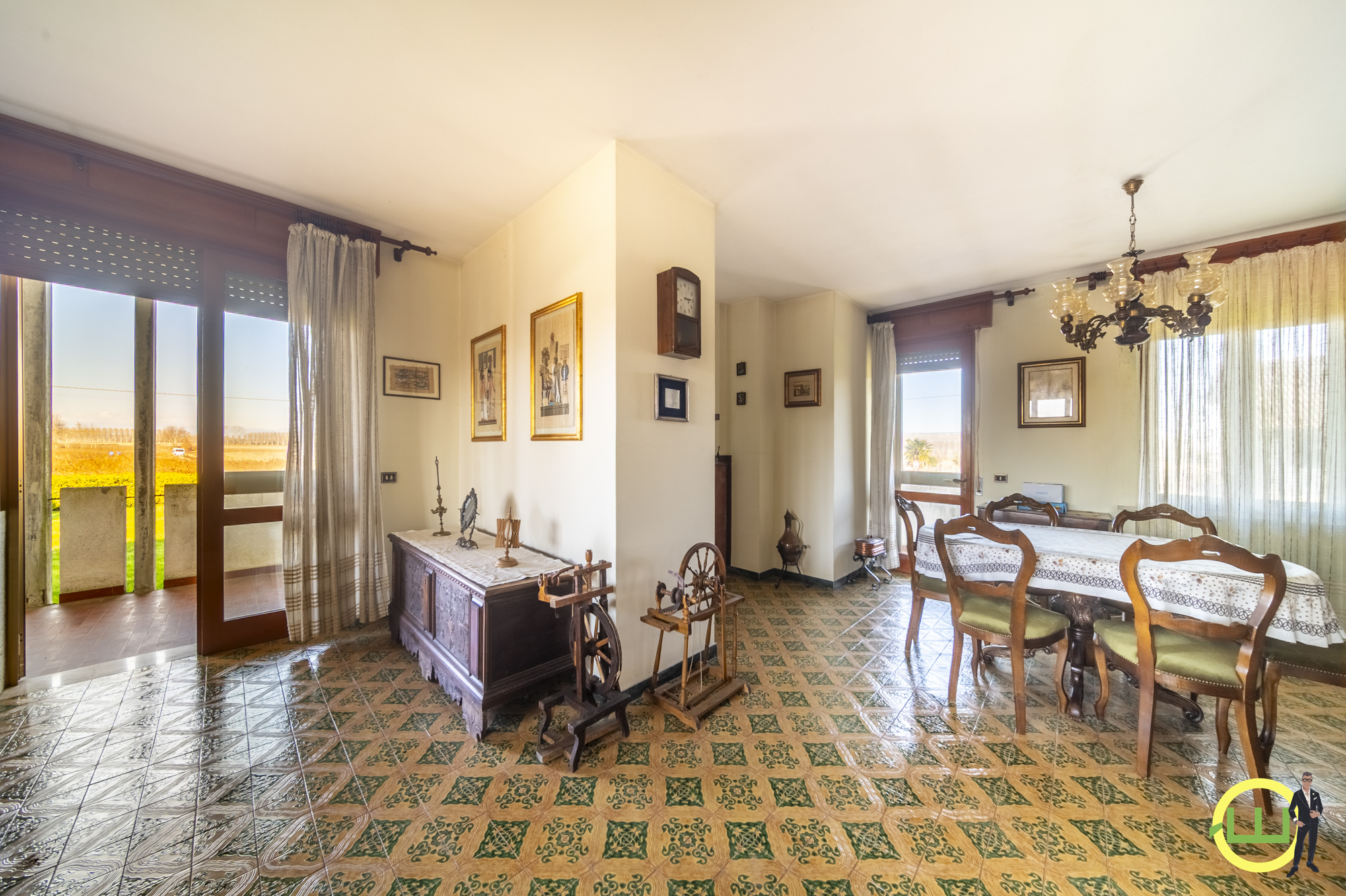 Media numero 15 di LUMINOSA VILLA CON GIARDINO A TEOR