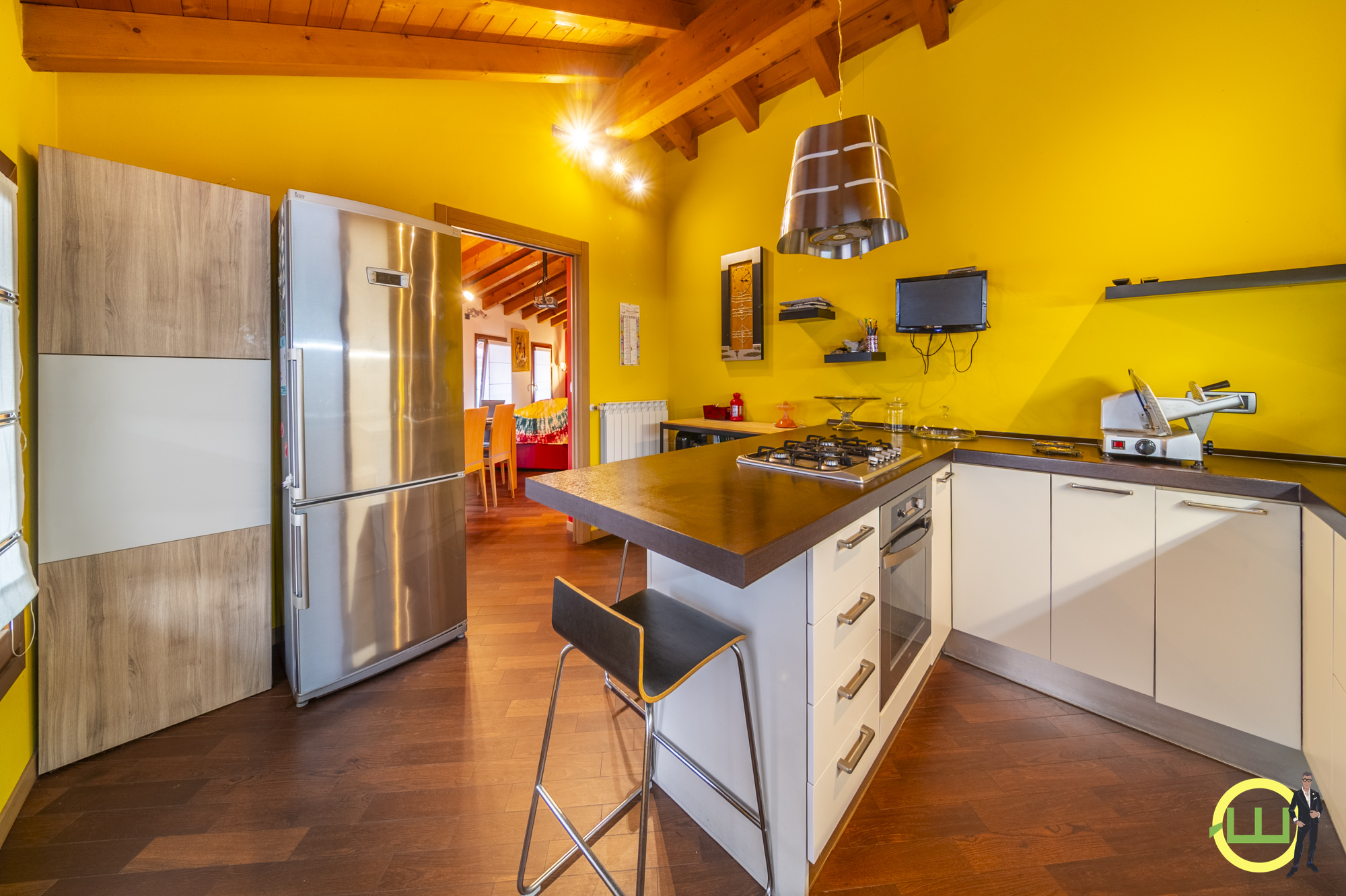 Media numero 8 di MODERNO APPARTAMENTO BICAMERE PIù STUDIO IN PIENO CENTRO A GONARS