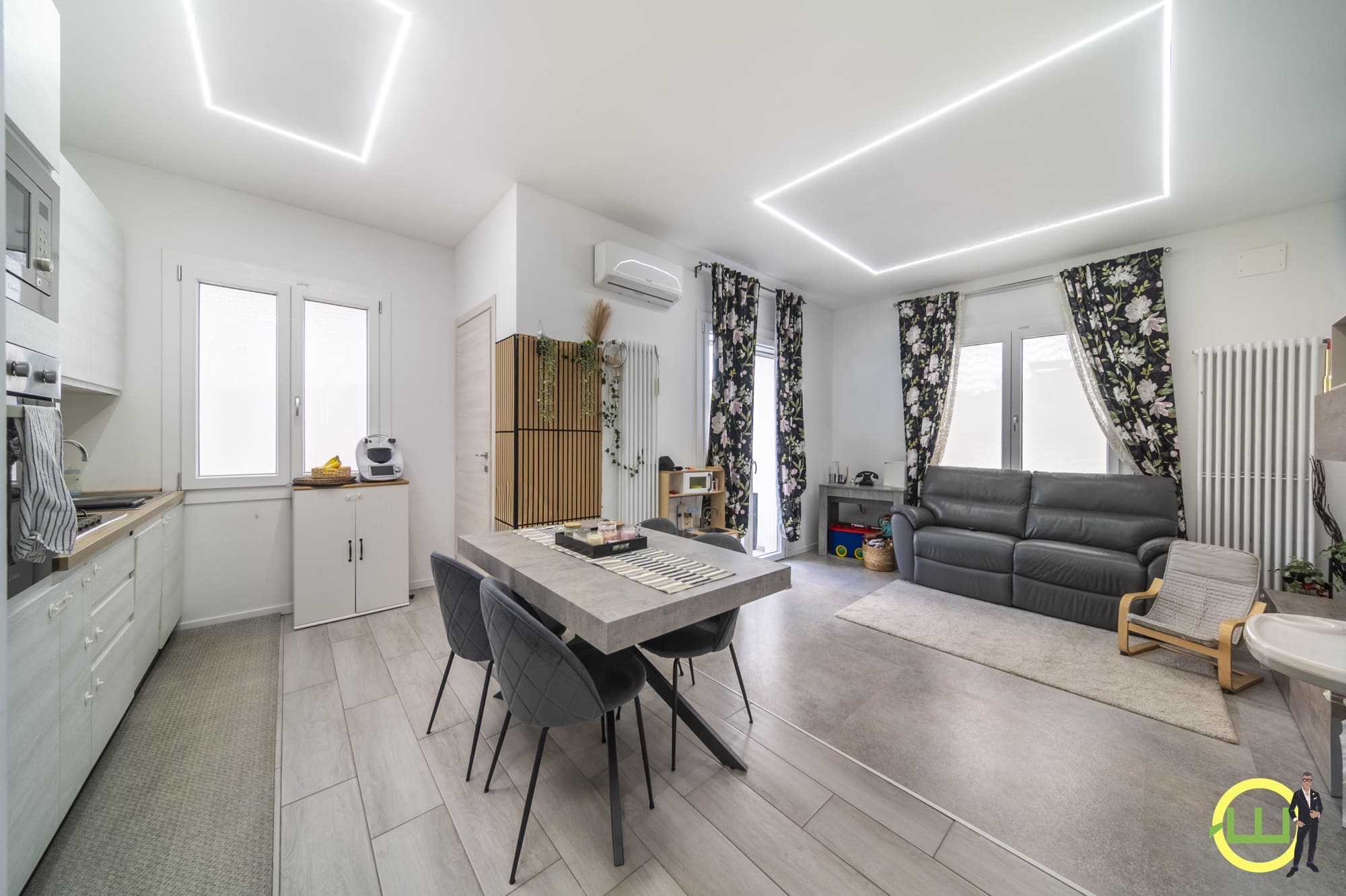 Immagine di LUMINOSO APPARTAMENTO BICAMERE SENZA SPESE CONDOMINIALI IN CLASSE B A GORIZIA