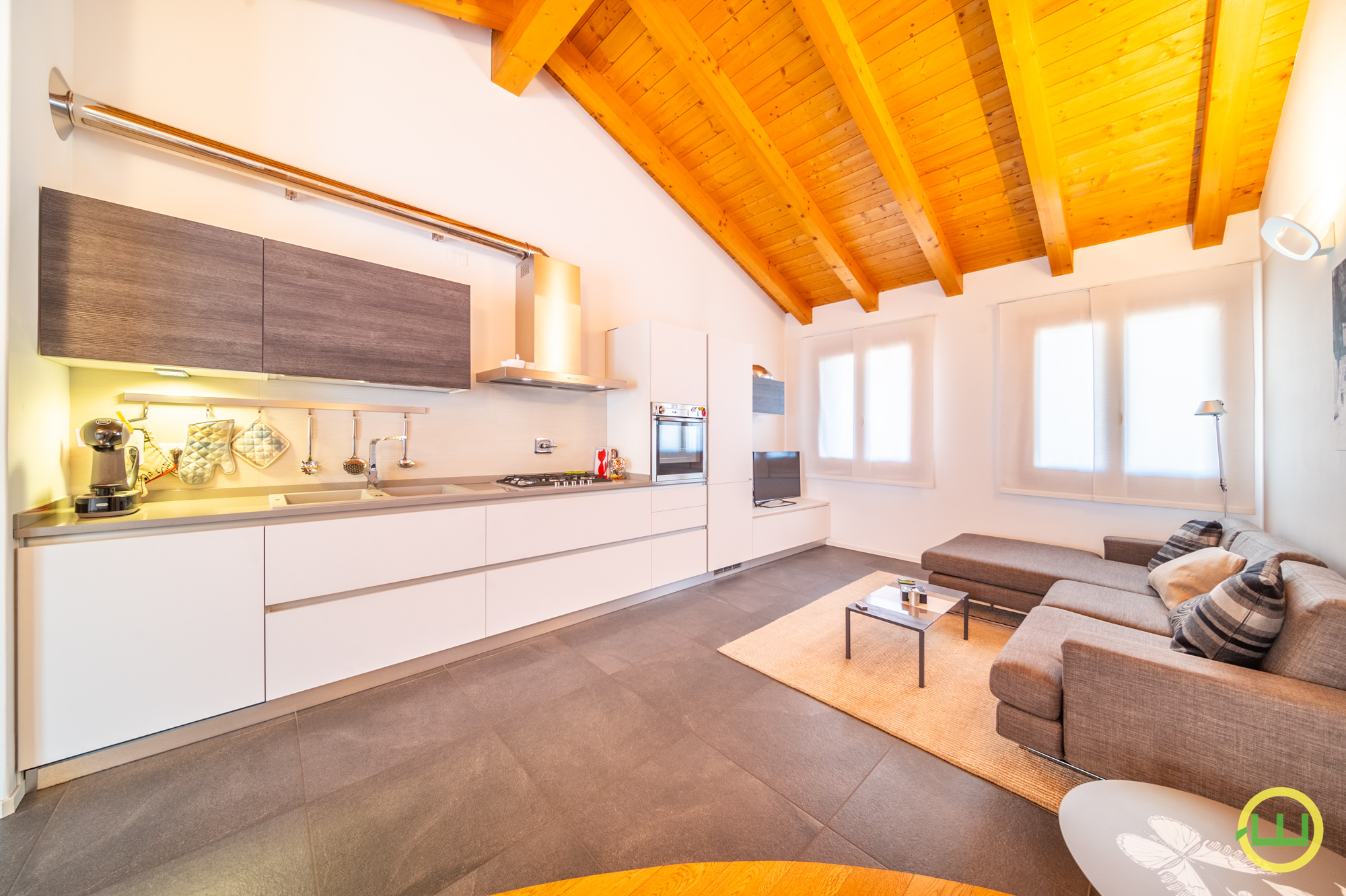 Media numero 3 di CLASSE A1 - MODERNO APPARTAMENTO BICAMERE CON AMPIO GARAGE a Rivignano Teor