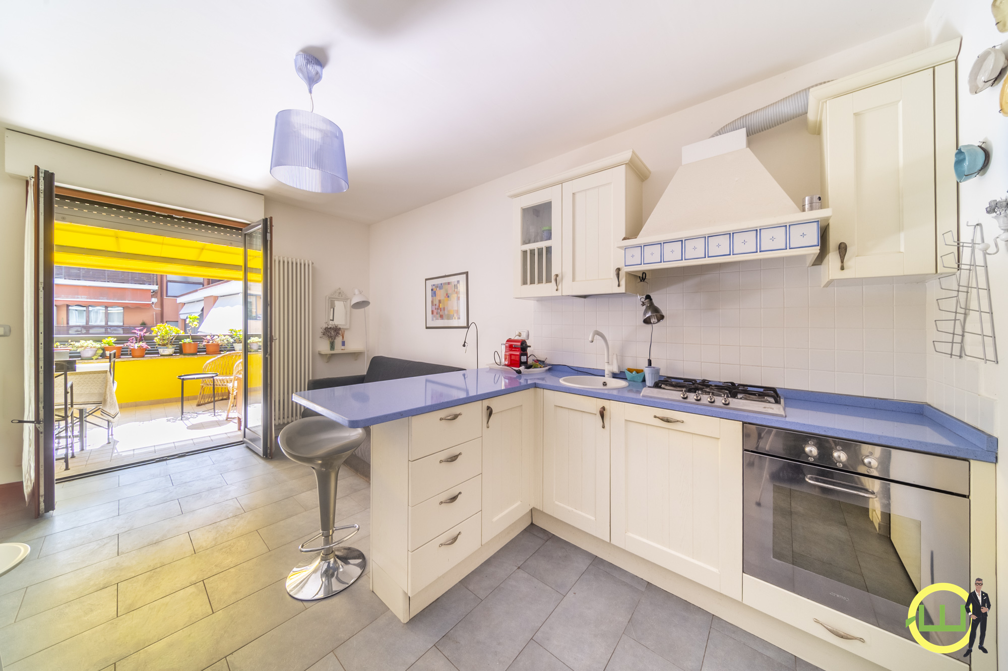 Media numero 2 di ESCLUSIVO BILOCALE CON AMPIA TERRAZZA IN CENTRO A GRADO