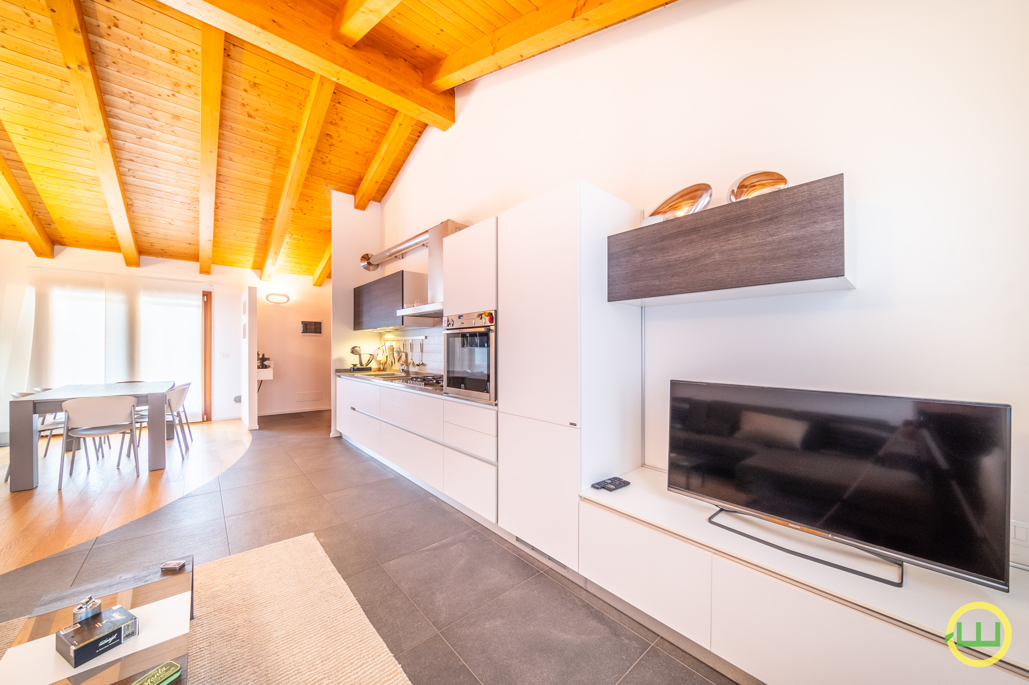 Media numero 5 di CLASSE A1 - MODERNO APPARTAMENTO BICAMERE CON AMPIO GARAGE a Rivignano Teor