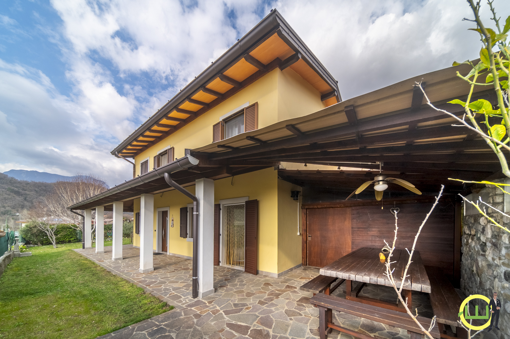 Media numero 22 di GEMONA VILLETTA INDIPENDENTE CON GIARDINO!