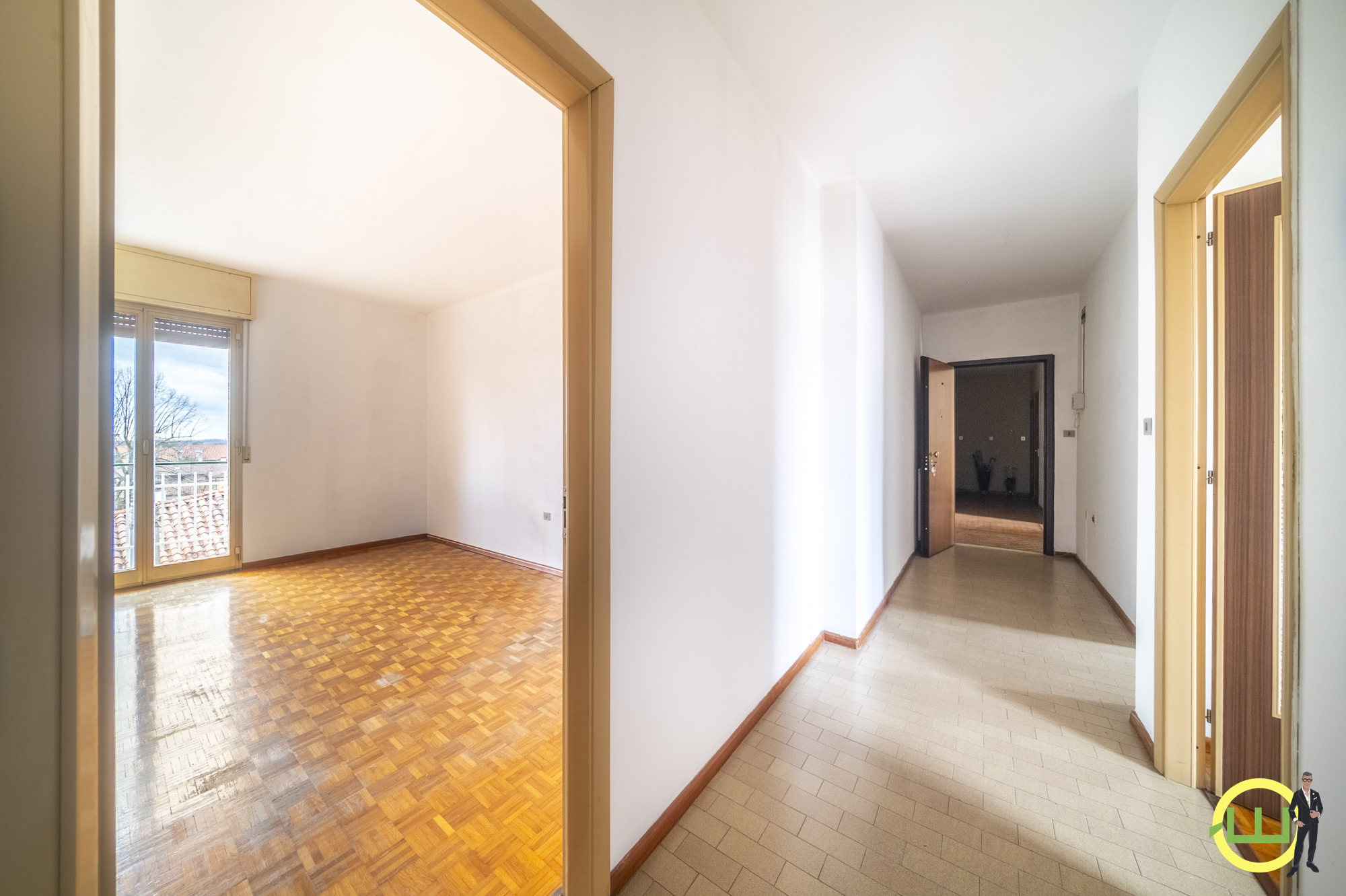 Media numero 9 di PANORAMICO APPARTAMENTO CON GARAGE IN CENTRO A CORMONS