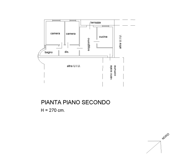 Media numero 25 di APPARTAMENTO BICAMERE IN CENTRO A CORMONS