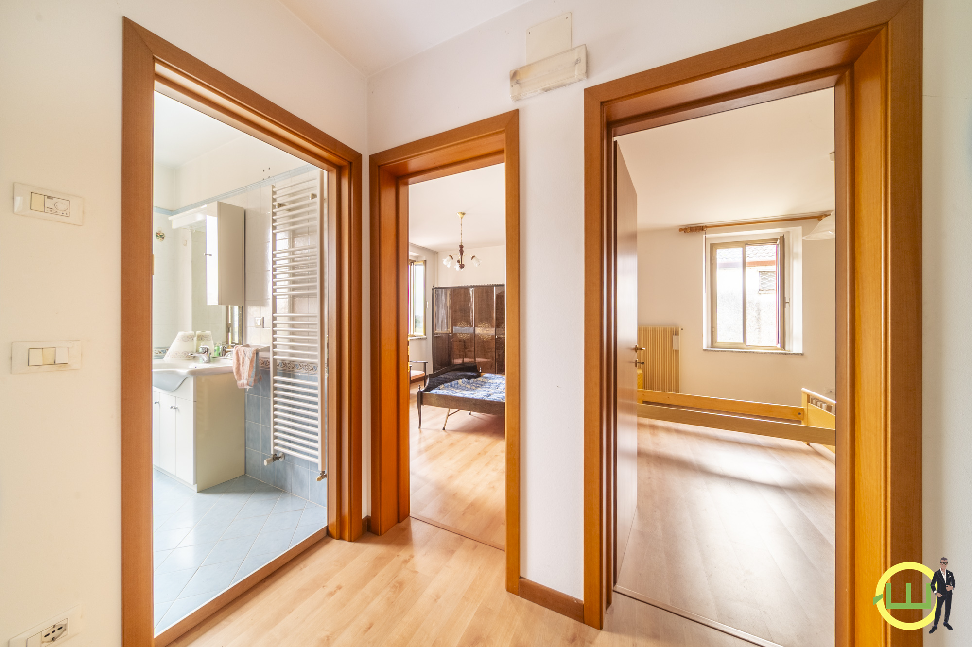 Media numero 13 di LUMINOSA PORZIONE DI VILLA CON AMPIO GIARDINO ESLUSIVO A MORSANO