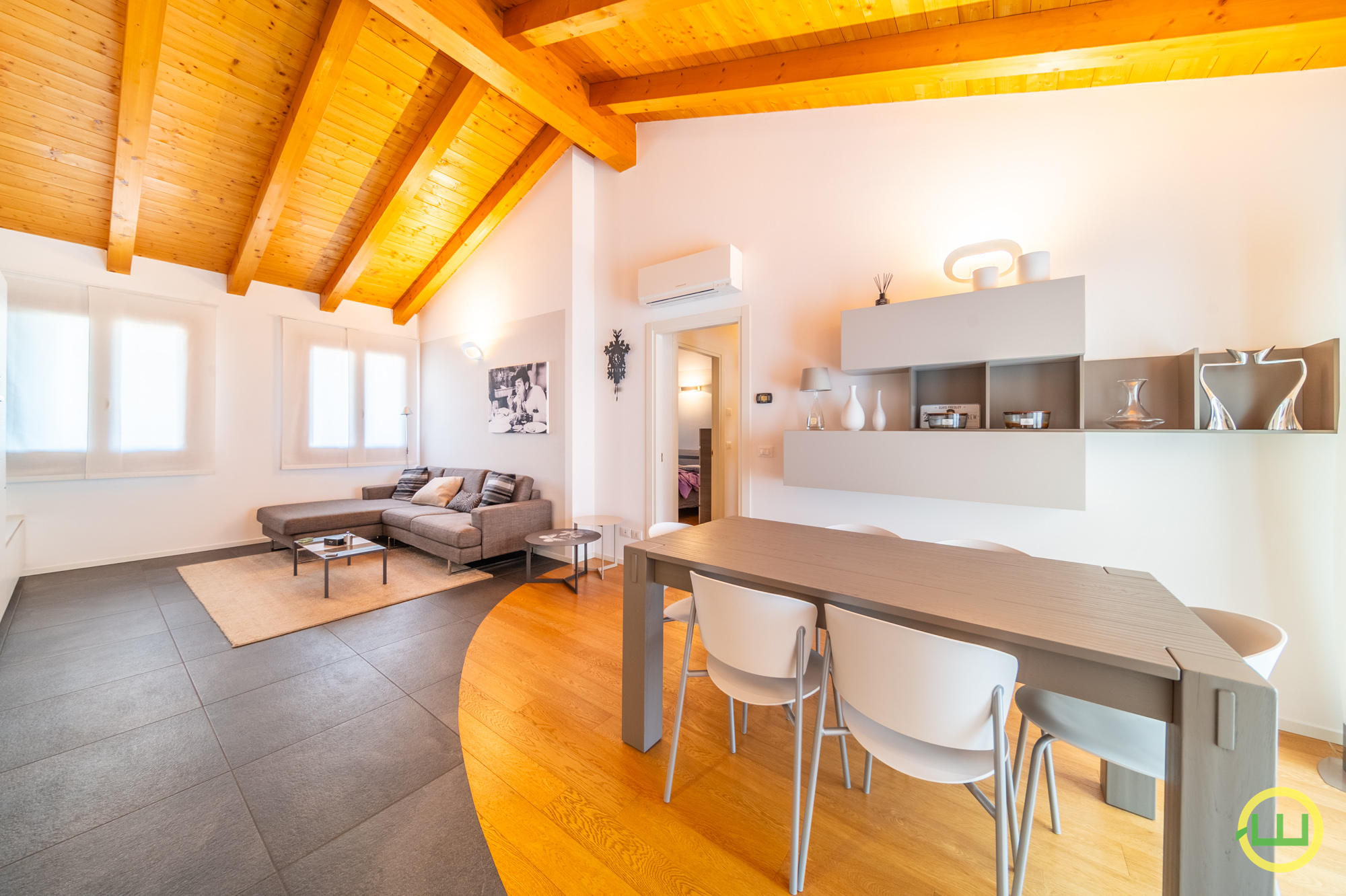 Media numero 2 di CLASSE A1 - MODERNO APPARTAMENTO BICAMERE CON AMPIO GARAGE a Rivignano Teor