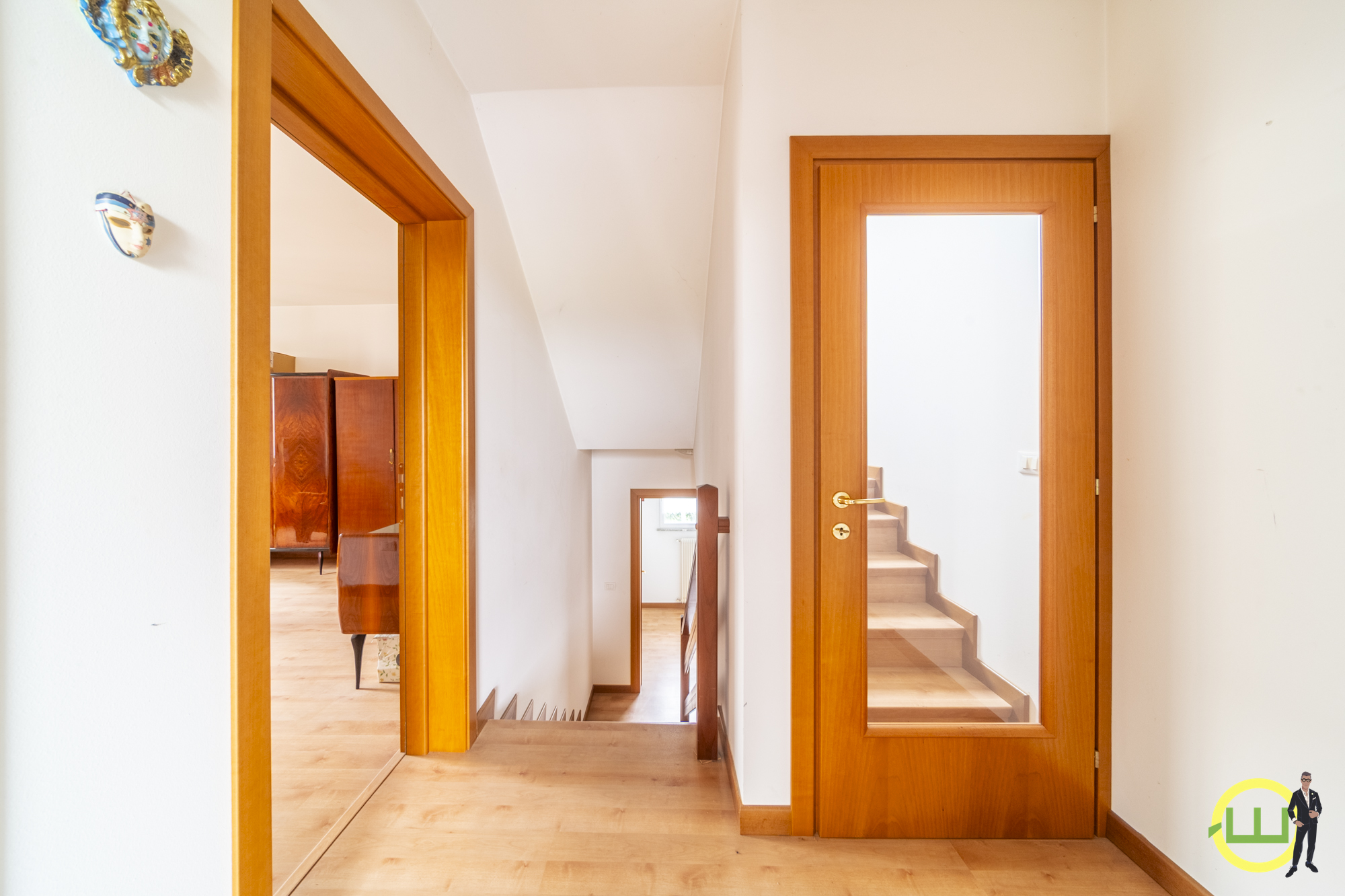 Media numero 12 di LUMINOSA PORZIONE DI VILLA CON AMPIO GIARDINO ESLUSIVO A MORSANO