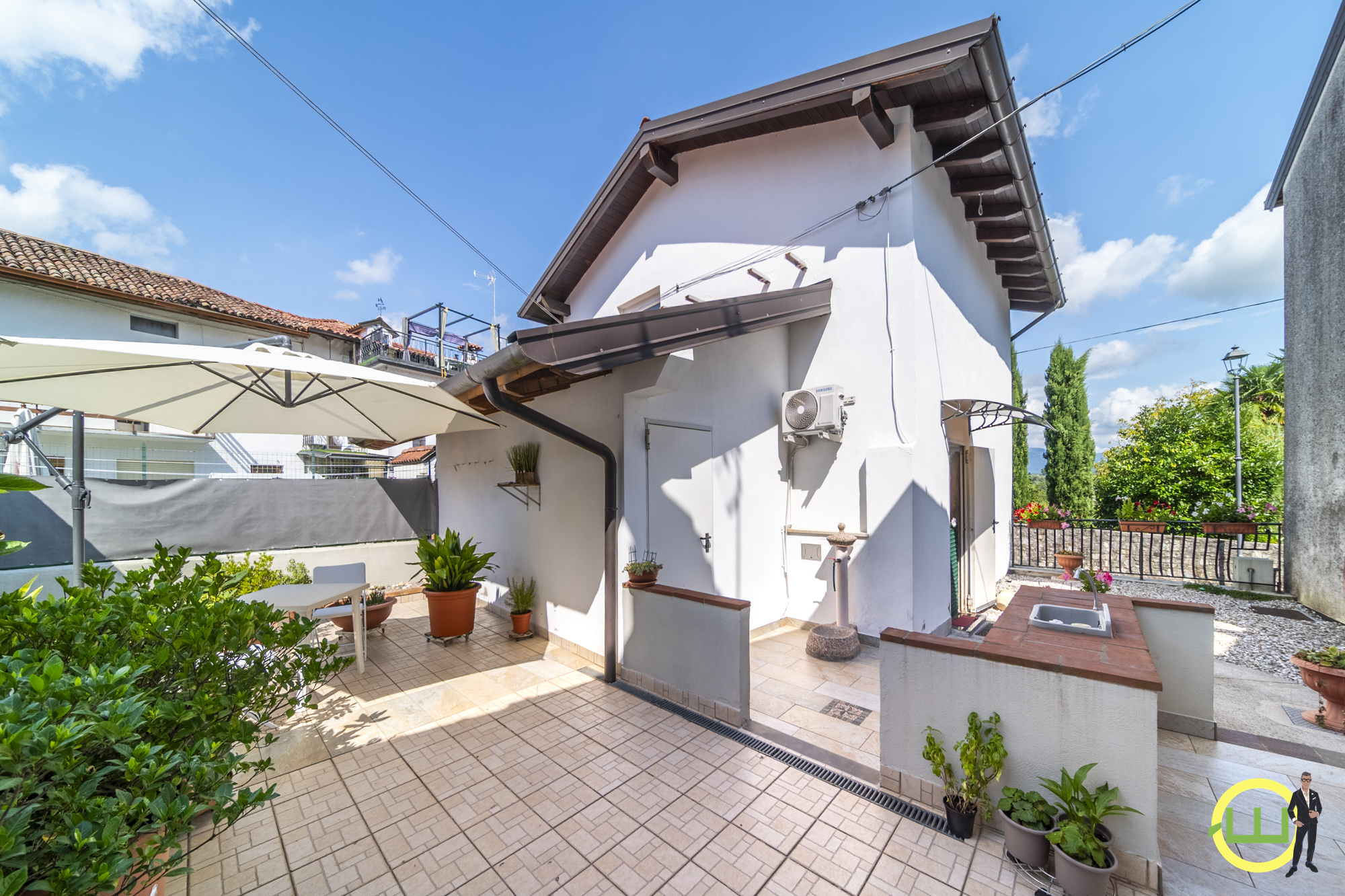 Media numero 22 di CASSACCO CASA CON RUSTICO OTTIMAMENTE RIFINITA!