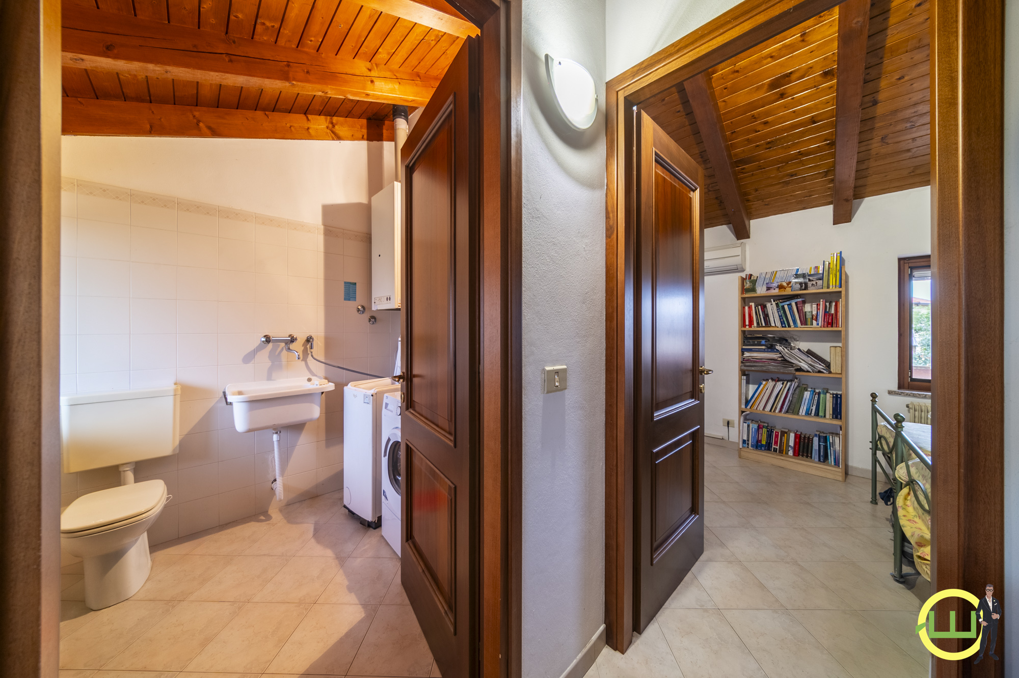 Media numero 12 di TERRACIELO PRONTO INGRESSO CON GIARDINO A MORTEGLIANO